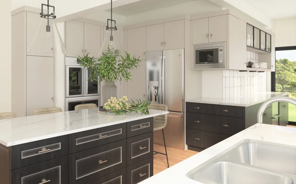 Contemporary Black and Neutral Kitchen Design by Signature Designs Kitchen | Bath | Interiors - Photo 10