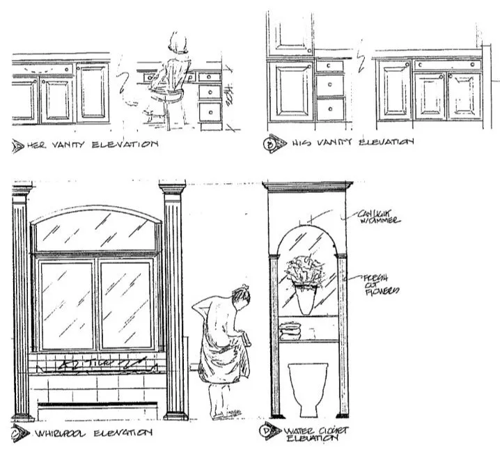 Vintage Sketches by Kitchen & Bath Designs By Leah LLC - Photo 3