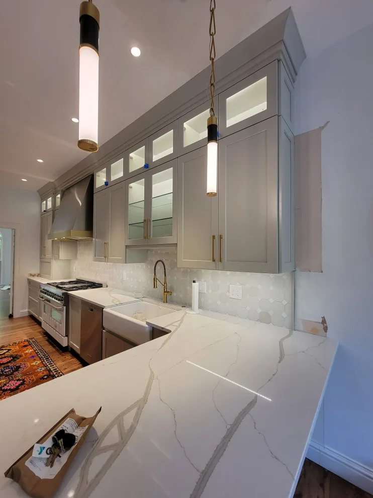 Clayton Townhouse Kitchen by Paula Anane - Perspective Cabinetry And Design - Photo 2