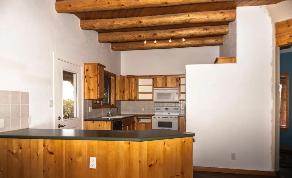 Southwest Transitional Kitchen Makeover in Santa Fe - Before and After by Juniper Ridge Designs LLC - Photo 4