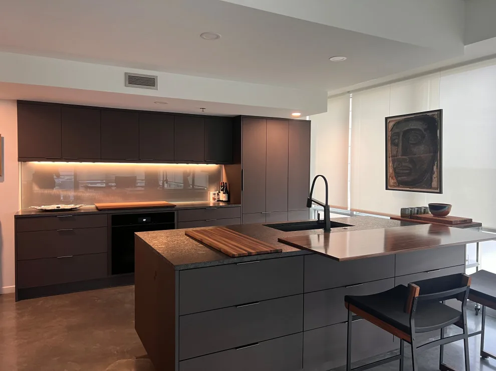 Condo Kitchen on the 10th Floor by Mark Russo Kitchen And Bath Design - Photo 2