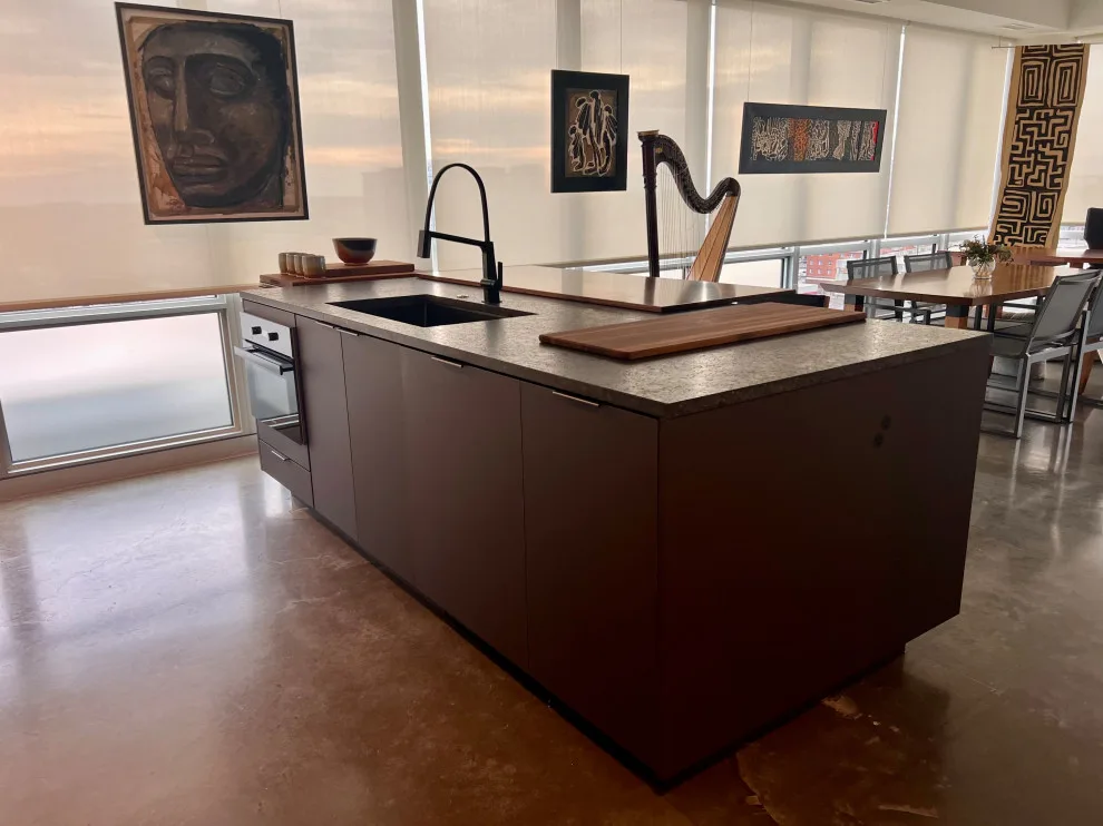 Condo Kitchen on the 10th Floor by Mark Russo Kitchen And Bath Design - Photo 3