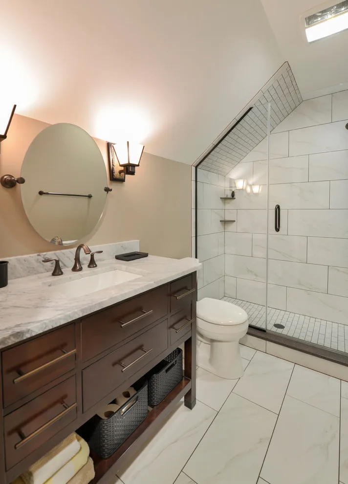 Compact Bathroom Renovation by Excel Remodeling - Photo 2