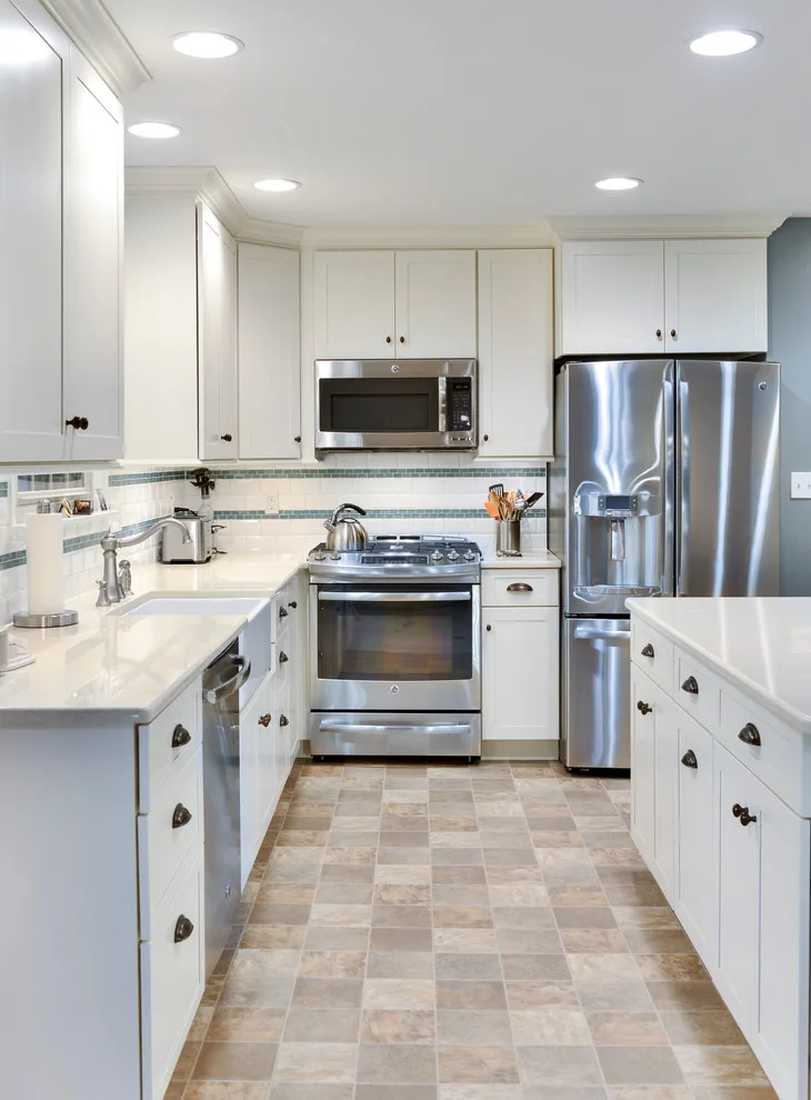 Charming Kitchen with Island by Excel Remodeling - Photo 3