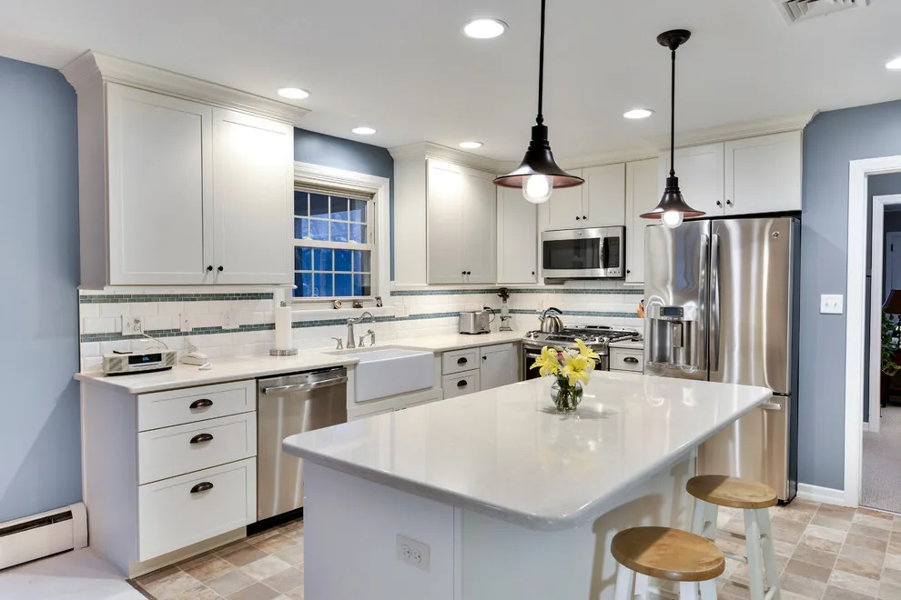 Charming Kitchen with Island by Excel Remodeling - Photo 5