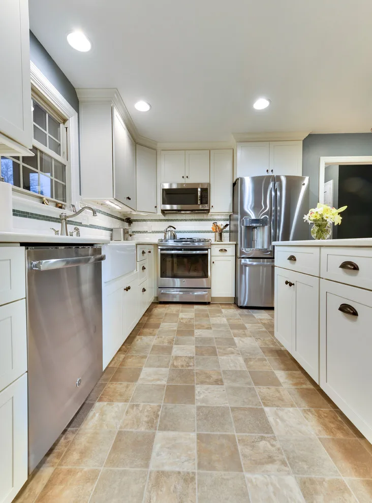 Charming Kitchen with Island by Excel Remodeling - Photo 6