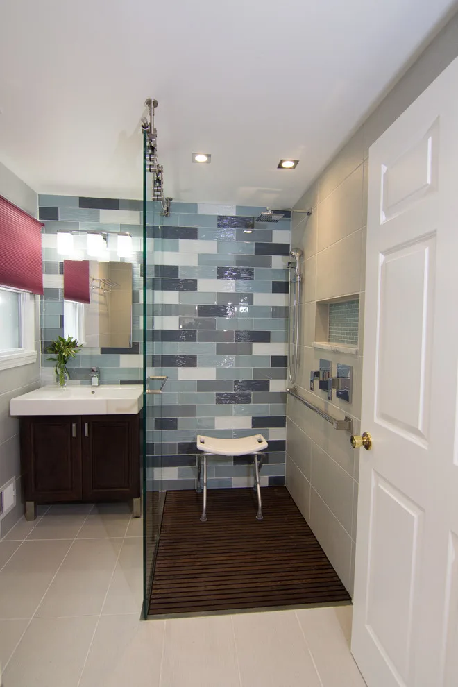 Home Aging - Accessible Bathroom Renovation by Tucker Distinctive Kitchens - Photo 3