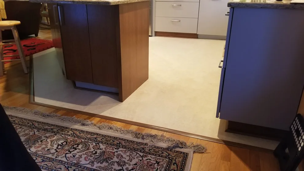 Rustic Modern Kitchen with Two-Tone Alaska Style by Jamie Tamanaha With Florcraft Carpet One - Photo 6