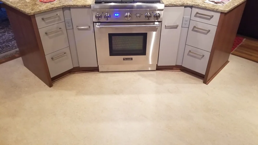 Rustic Modern Kitchen with Two-Tone Alaska Style by Jamie Tamanaha With Florcraft Carpet One - Photo 5