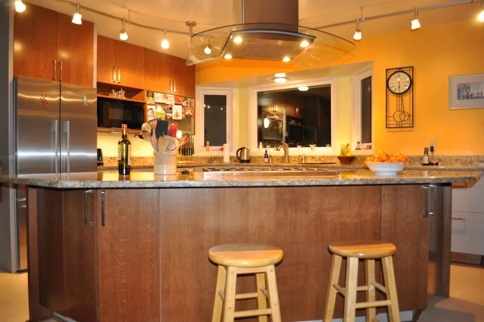 Rustic Modern Kitchen with Two-Tone Alaska Style by Jamie Tamanaha With Florcraft Carpet One - Photo 2