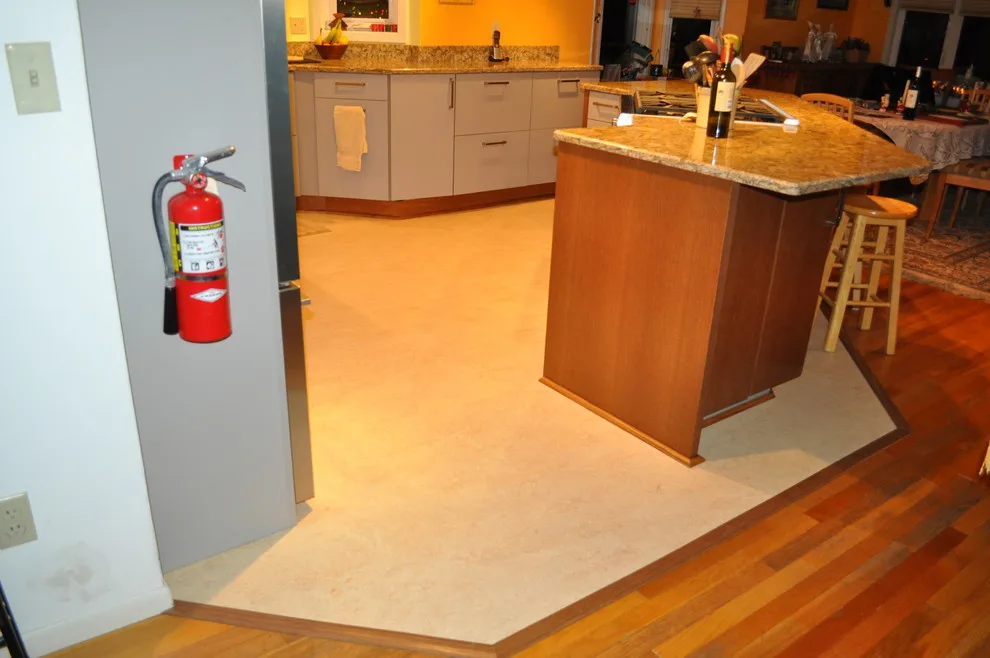 Rustic Modern Kitchen with Two-Tone Alaska Style by Jamie Tamanaha With Florcraft Carpet One - Photo 11