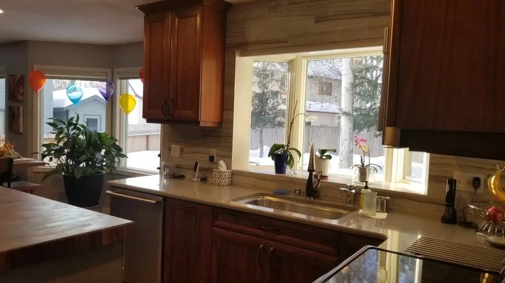 Kitchen Renovation in Anchorage with Additional Enhancements by Jamie Tamanaha With Florcraft Carpet One - Photo 4