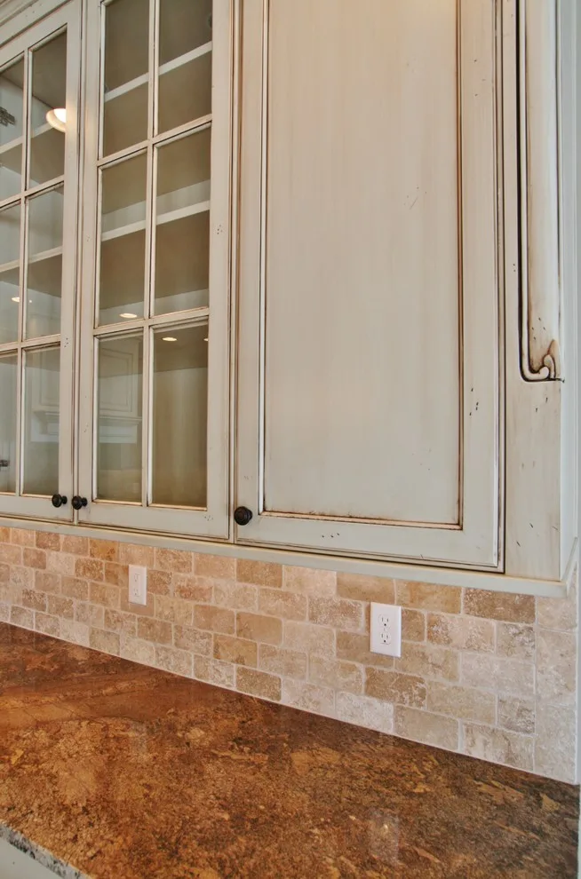 Vintage Stained Kitchen Cabinets by Finishing Touch Custom Woodworks, Inc. - Photo 6
