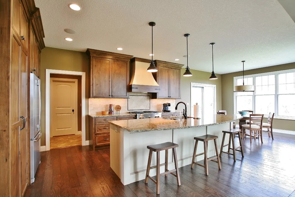Vintage Stained Kitchen Cabinets by Finishing Touch Custom Woodworks, Inc. - Photo 12