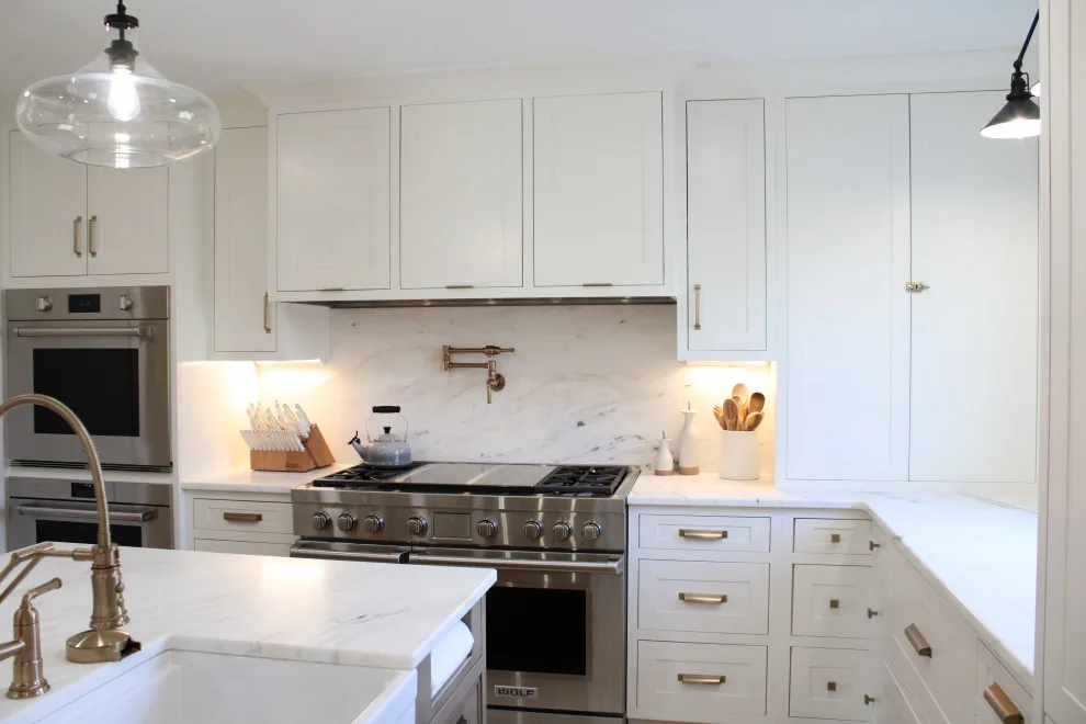Arabesque and Alabaster by Jerilyn Horn Kitchen & Bath Design Co. - Photo 17