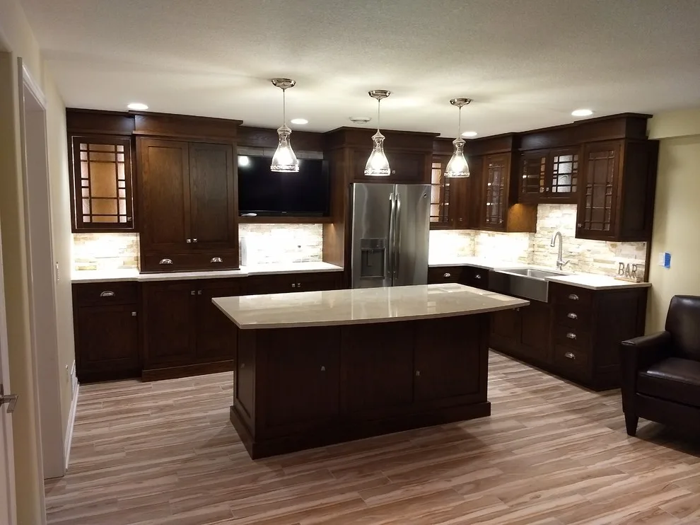 Lower Level Lounge by Woodharbor Design Showroom - Photo 5