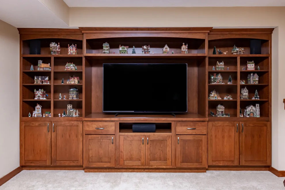 Entertainment Basement by Lokenvitz Design And Woodworking, LLC - Photo 4