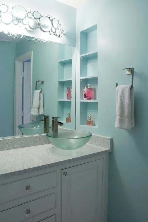 Teenage Girls' Shared Bathroom by Terri Sears, Kitchen And Bath Designer - Photo 6