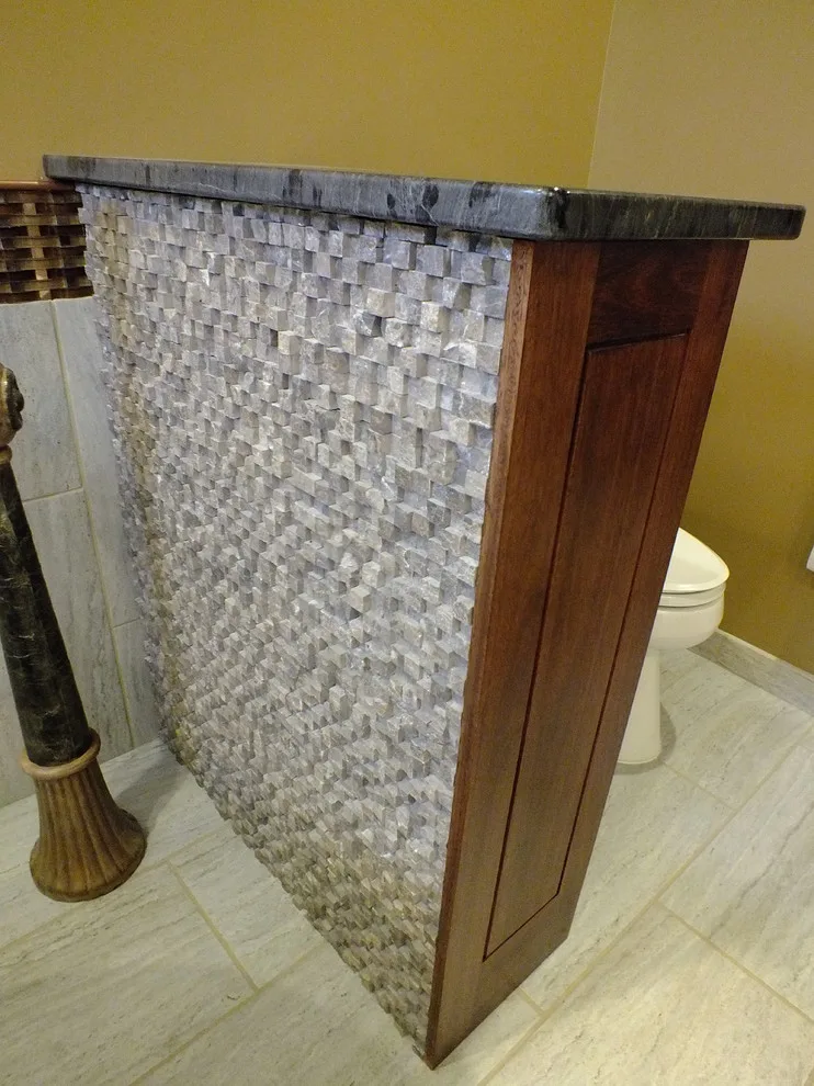 European-Inspired Shower for a Chic Bathroom Renovation by Stephanie Bruntz Designs - Photo 5