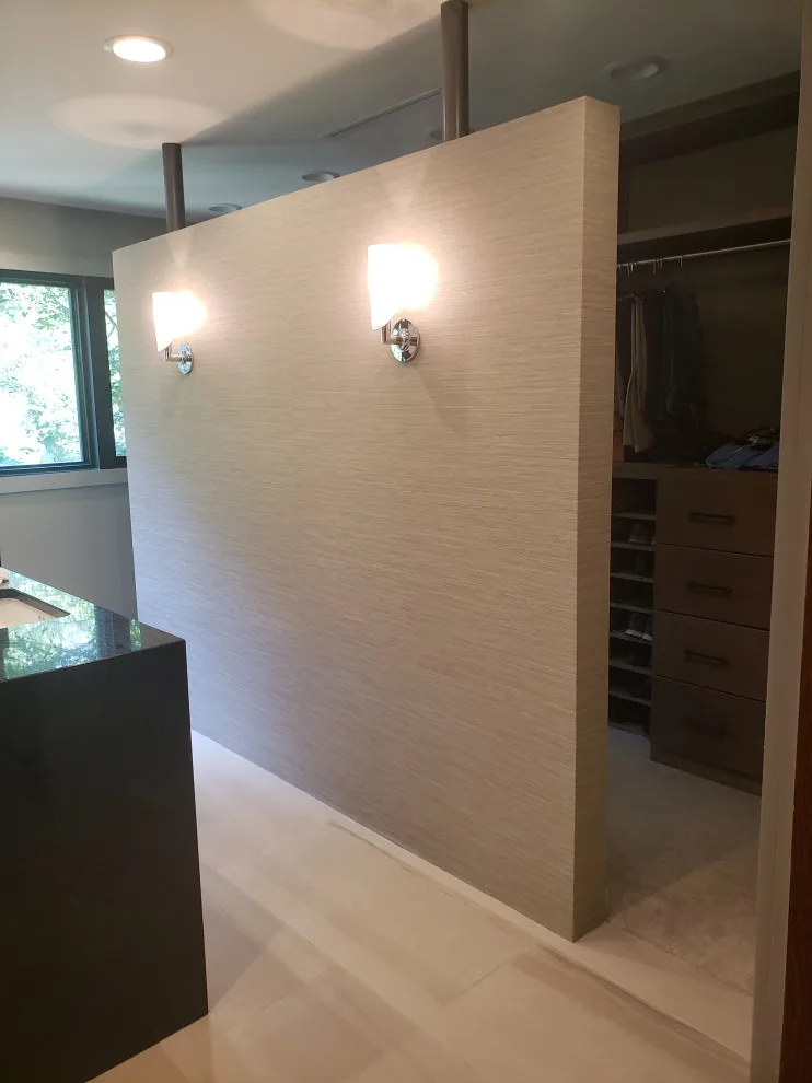Contemporary Bathroom with Walk-In Closet by MR Planners, Inc - Photo 10