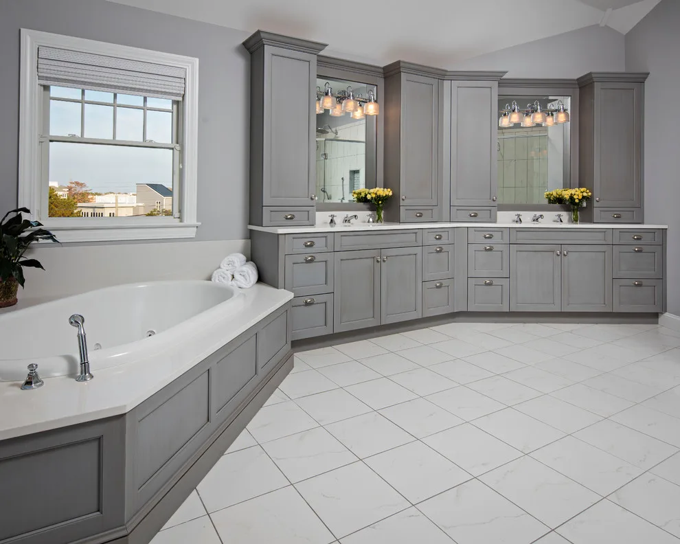 Restrooms by Francie Milano Kitchens Inc. - Photo 8