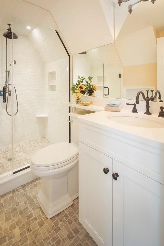 Restrooms by Francie Milano Kitchens Inc. - Photo 11