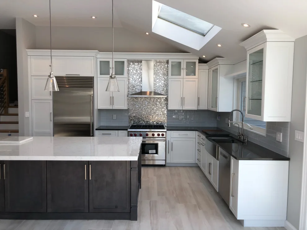 Coastal Transitional Kitchen by Merrick Kitchen & Bath, Ltd - Photo 4