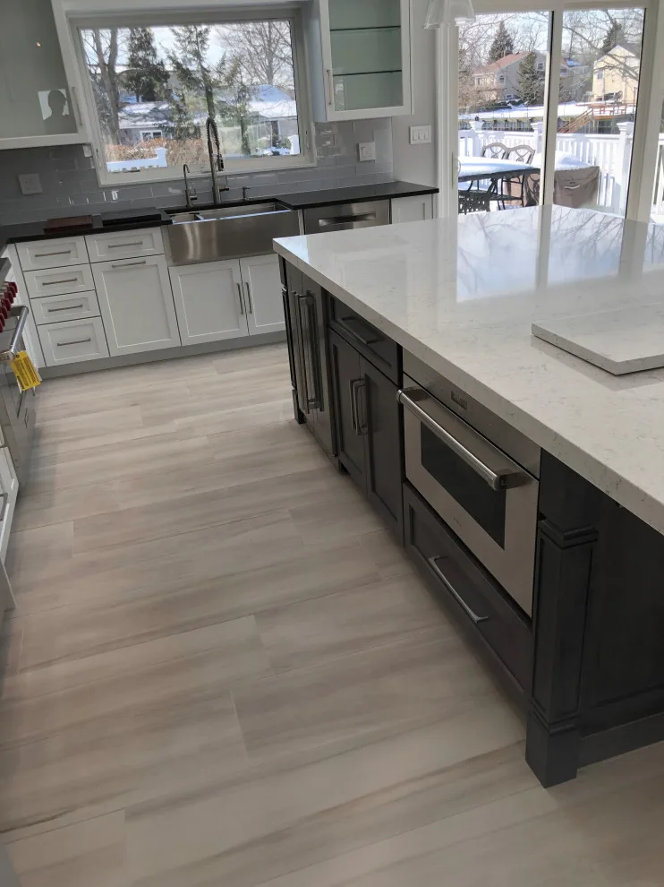 Coastal Transitional Kitchen by Merrick Kitchen & Bath, Ltd - Photo 2