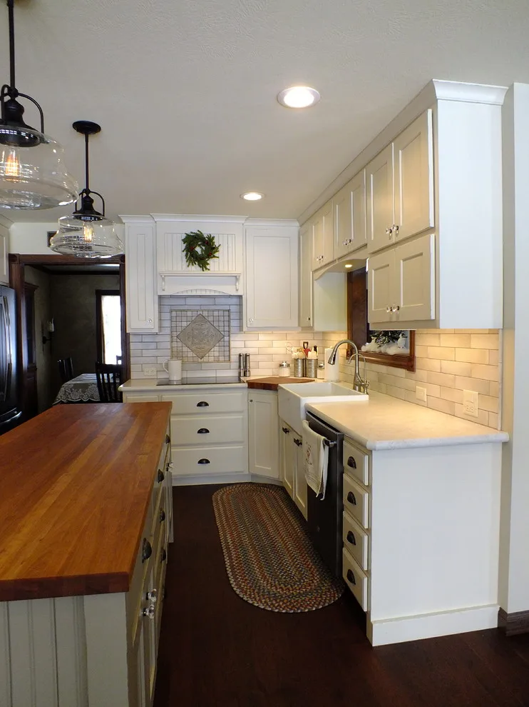 Elegant Cherry Wood Countertop by Stephanie Bruntz Designs - Photo 4