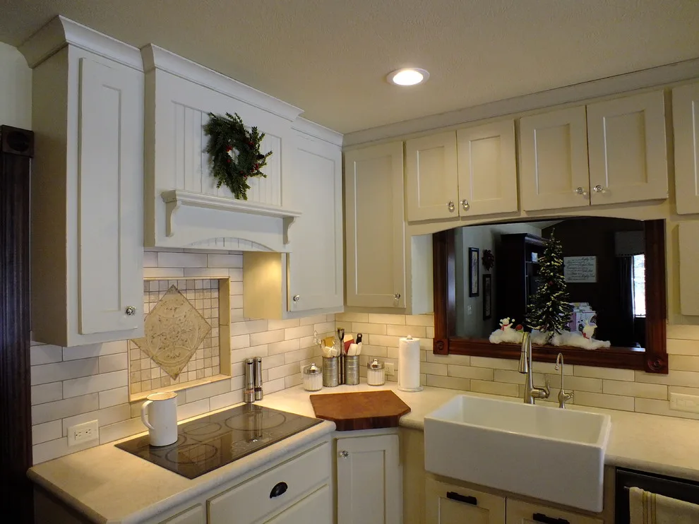 Elegant Cherry Wood Countertop by Stephanie Bruntz Designs - Photo 11