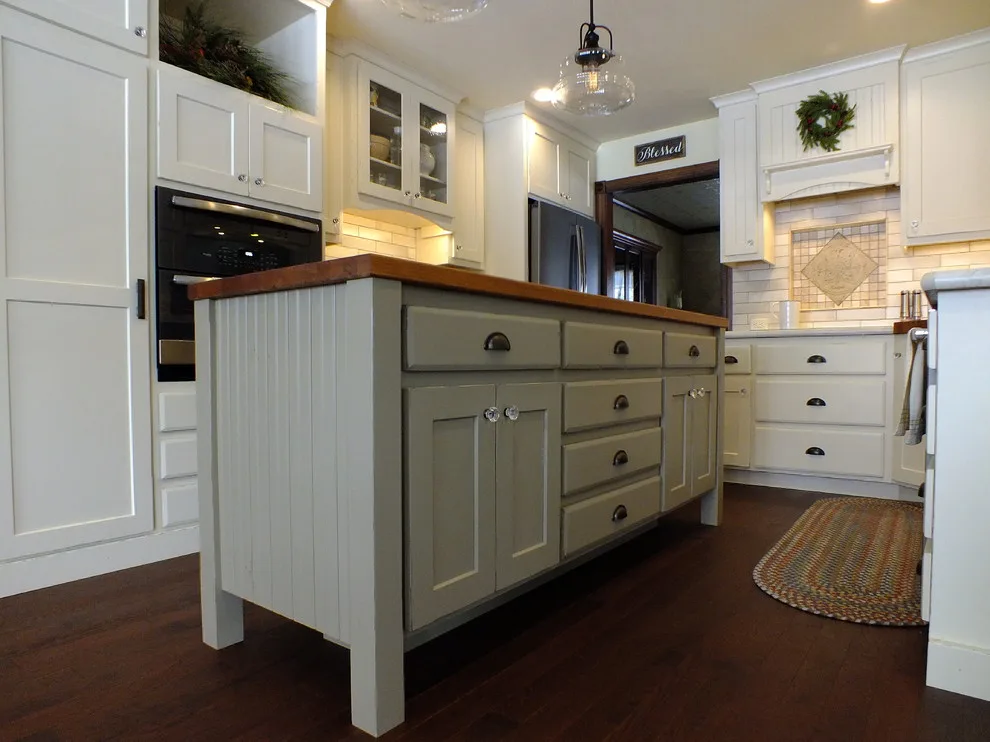 Elegant Cherry Wood Countertop by Stephanie Bruntz Designs - Photo 3