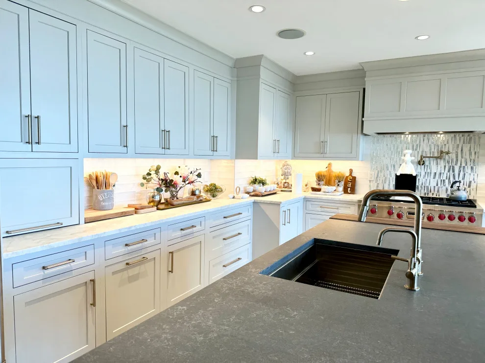 Elegant Kitchen in Connecticut by Holzman Interiors, Inc. - Photo 5