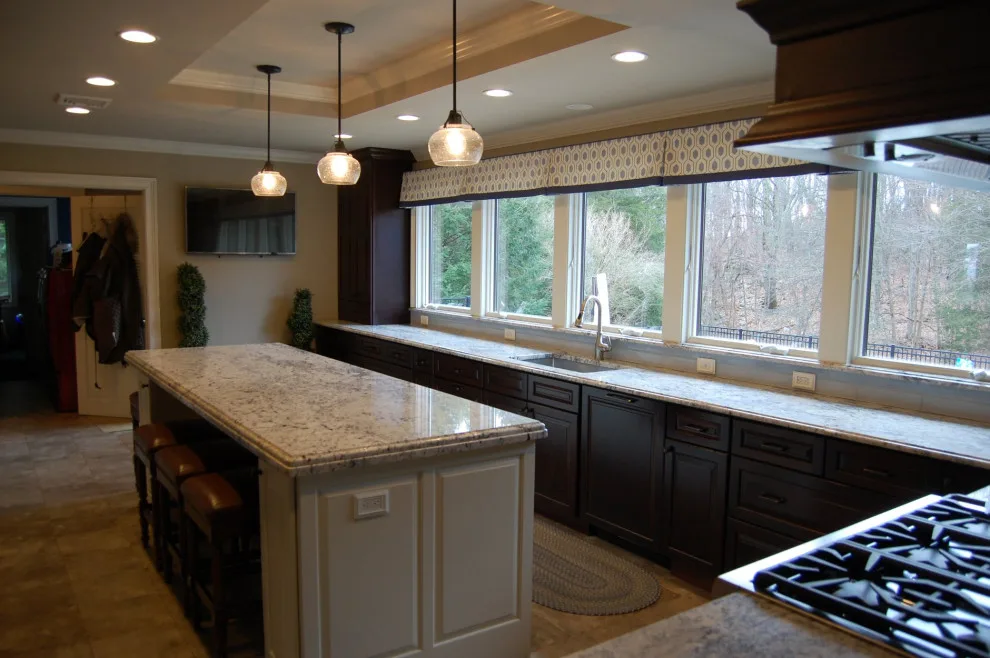 Elegant Burgundy Metamorphosis by Radzwillas Kitchen And Bath Design - Photo 6