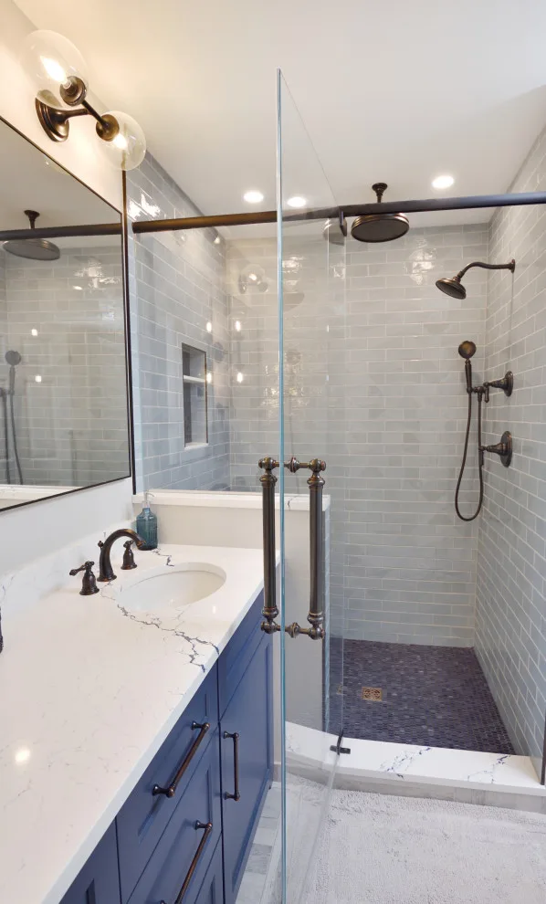 Azure Restroom by Hudson Valley Kitchen Design Center - Photo 5