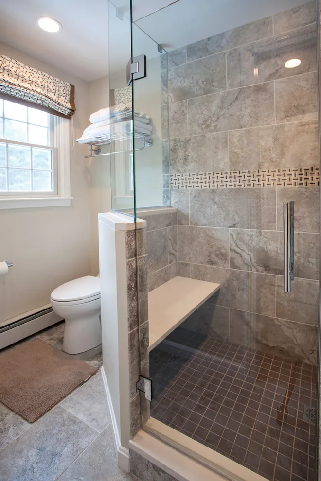 Boxborough Colonial Primary Bathroom by Dawn Willis, Great Spaces Inc. - Photo 3
