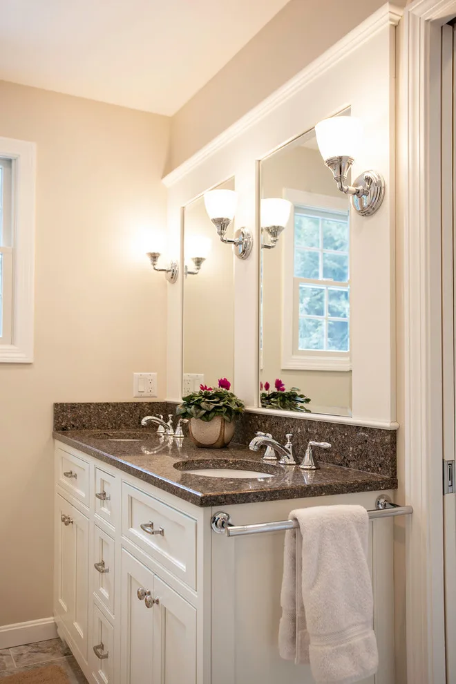 Boxborough Colonial Primary Bathroom by Dawn Willis, Great Spaces Inc. - Photo 7