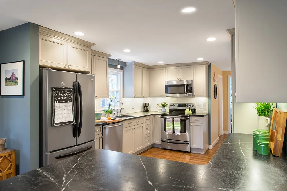 Contemporary Transitional Kitchen in Boxborough by Dawn Willis, Great Spaces Inc. - Photo 13