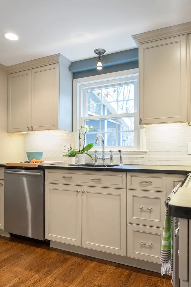 Contemporary Transitional Kitchen in Boxborough by Dawn Willis, Great Spaces Inc. - Photo 4