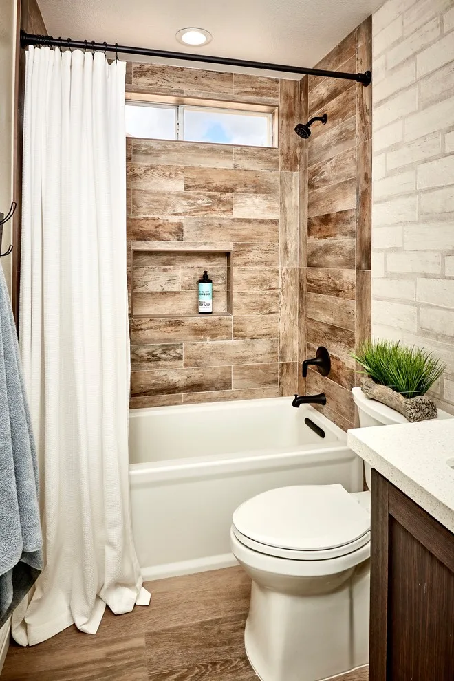Rustic Bathroom for Boys by Signature Designs Kitchen | Bath | Interiors - Photo 4
