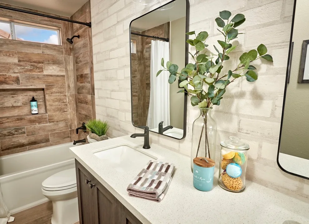 Rustic Bathroom for Boys by Signature Designs Kitchen | Bath | Interiors - Photo 2
