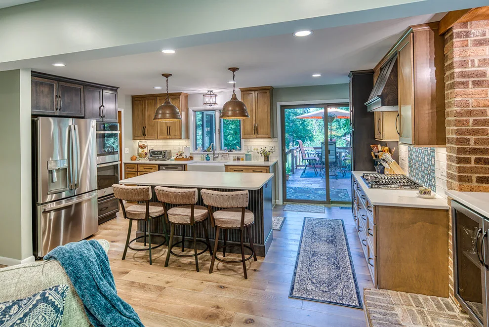 Brick-Enhanced Kitchen Renovation by Excel Remodeling - Photo 13