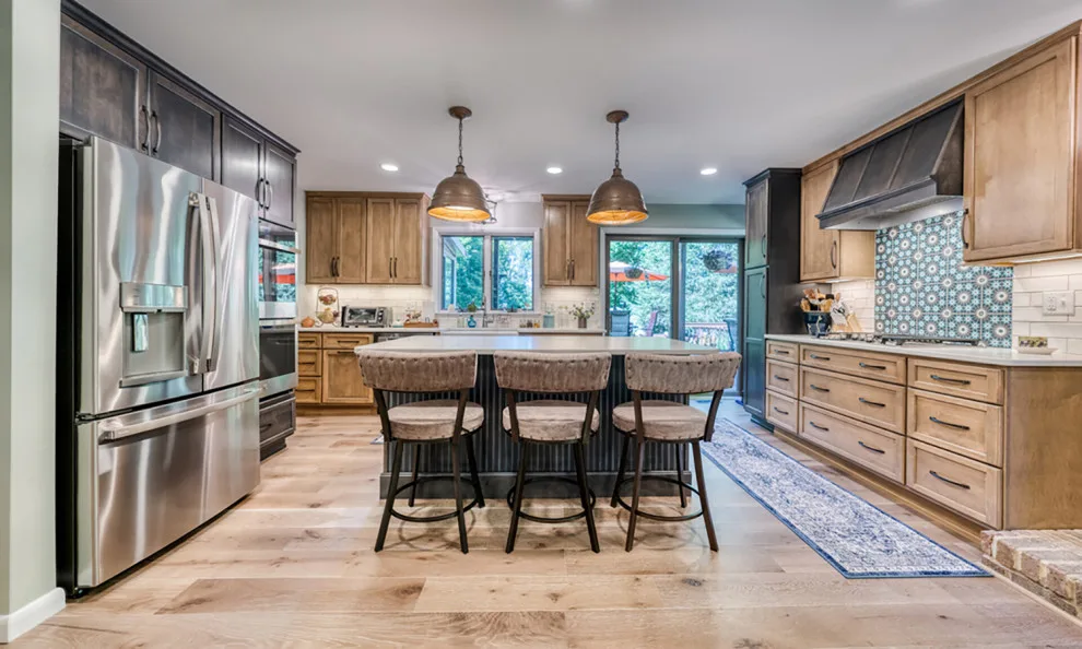Brick-Enhanced Kitchen Renovation by Excel Remodeling - Photo 7