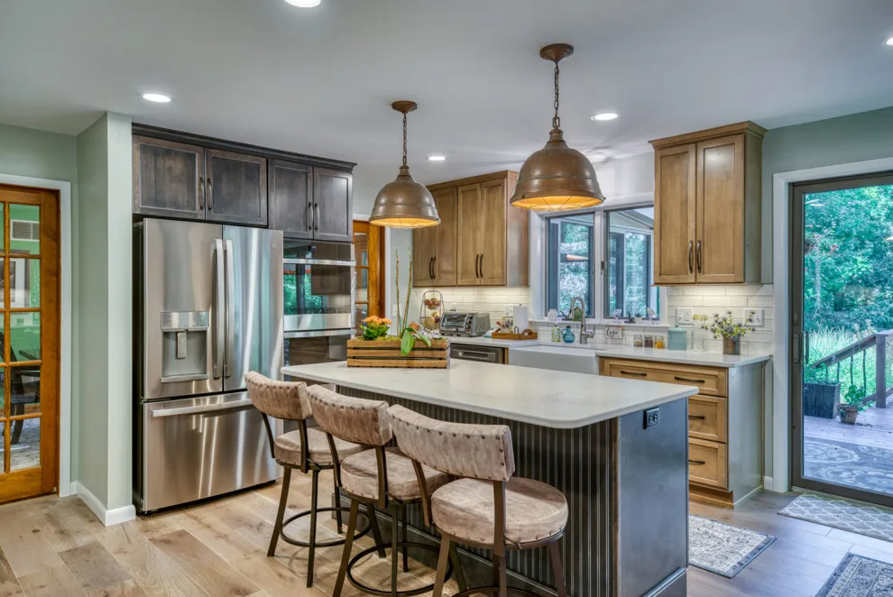 Brick-Enhanced Kitchen Renovation by Excel Remodeling - Photo 6