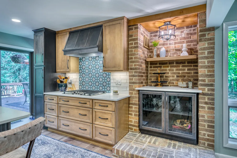 Brick-Enhanced Kitchen Renovation by Excel Remodeling - Photo 12