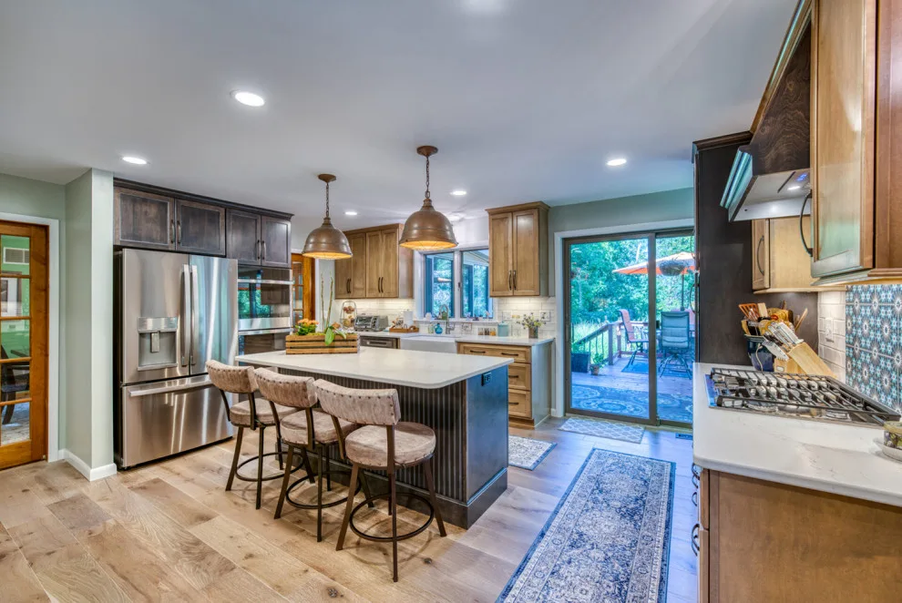 Brick-Enhanced Kitchen Renovation by Excel Remodeling - Photo 3