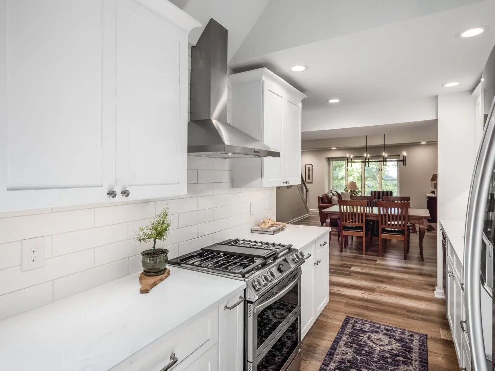 Luminous and Spacious Galley Kitchen by Residence Design Build Remodel - Photo 5