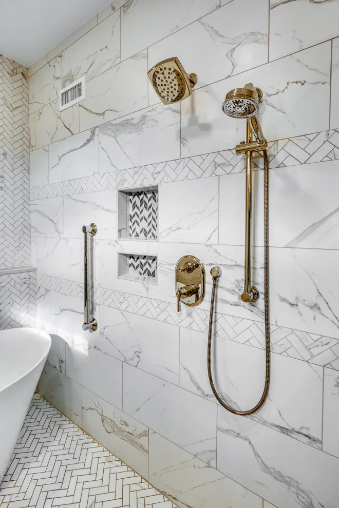 Radiant and Spacious Restroom by Excel Remodeling - Photo 10