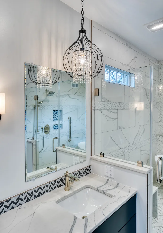 Radiant and Spacious Restroom by Excel Remodeling - Photo 8