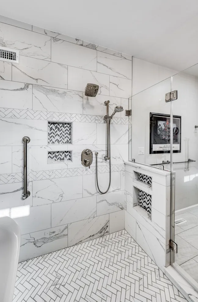 Radiant and Spacious Restroom by Excel Remodeling - Photo 2