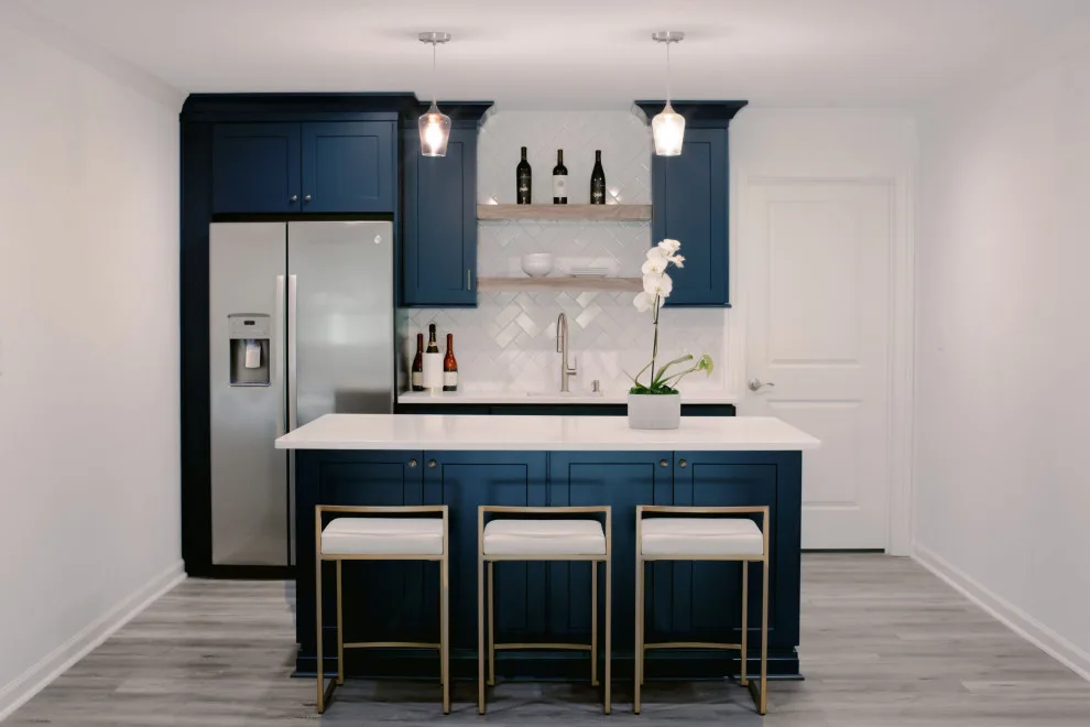 Blue Basement at Brookhaven by Rosa Moreno Kitchens - Photo 3